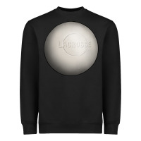 Black lacrosse ball Heavyweight Sweatshirt - texasbilliewilder