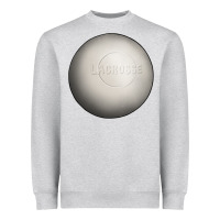 Heather Grey lacrosse ball Heavyweight Sweatshirt - texasbilliewilder