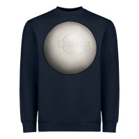 Navy lacrosse ball Heavyweight Sweatshirt - texasbilliewilder