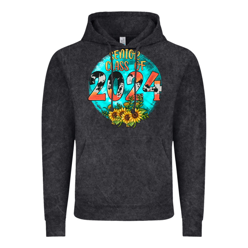 Class Of 2024 Senior Vintage Hoodie by JahusDesignShop | Teevron