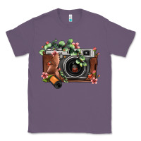 Lavender floral eucalyptus film roll vintage camera Classic Tee - FaDigitalArtStudio