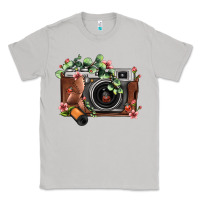 Moon Dust floral eucalyptus film roll vintage camera Classic Tee - FaDigitalArtStudio