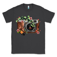 Smoke floral eucalyptus film roll vintage camera Classic Tee - FaDigitalArtStudio