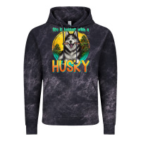 Cloud Black life is better with a husky Vintage Hoodie - texasbilliewilder