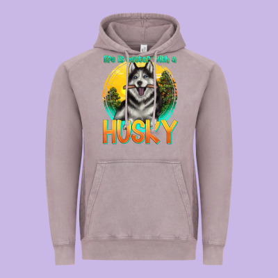 Life Is Better With A Husky Vintage Hoodie Designed By Texasbilliewilder