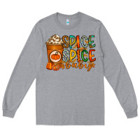 Heather Grey spice spice baby Long Sleeve Tee - RacoonDesign