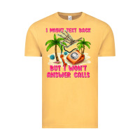 Vintage Mustard i might text back Vintage Tee - texasbilliewilder