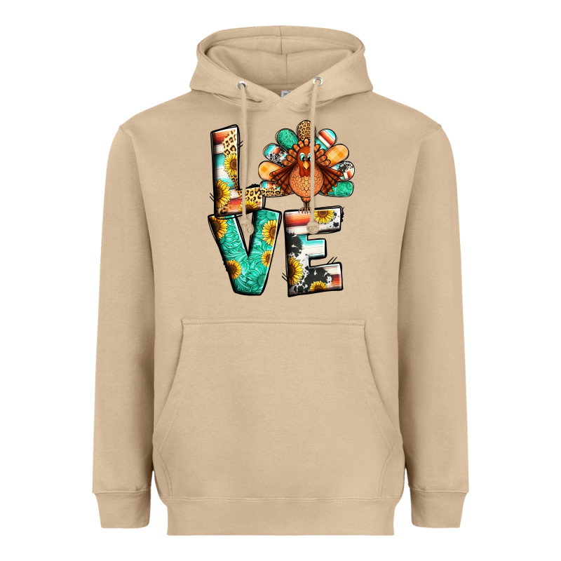 Love Thanksgiving Heavyweight Hoodie by Jasminsmagicworld | Teevron
