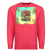 Cardinal country cassette tapes Premium Sweatshirt - MaliasSmallBusiness