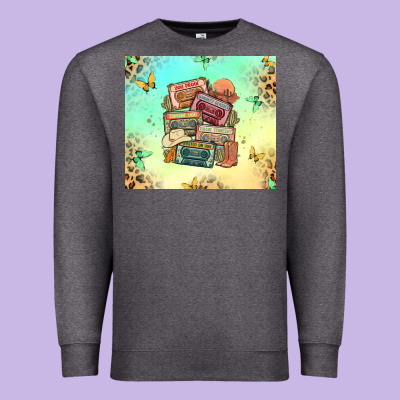 Country Cassette Tapes Premium Sweatshirt Designed By Maliassmallbusiness