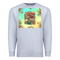 Heather Grey country cassette tapes Premium Sweatshirt - MaliasSmallBusiness