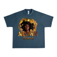 Midnight Navy melanin queen Urban Heavy Tee - Zillion Design Studio