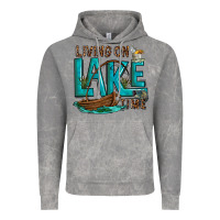 Cloud Rock living on lake time Vintage Hoodie - texasbilliewilder