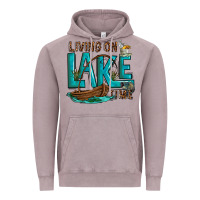 Vintage Zinc living on lake time Vintage Hoodie - texasbilliewilder