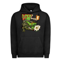 Pigment Black louisiana state Urban Hoodie - BarkalooDesign