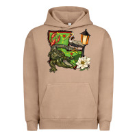 Pigment Burro louisiana state Urban Hoodie - BarkalooDesign