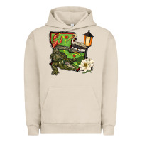 Pigment French Oak louisiana state Urban Hoodie - BarkalooDesign