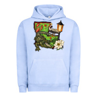 Pigment Grape Ice louisiana state Urban Hoodie - BarkalooDesign