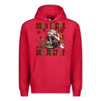Cardinal Dead inside but jolly af Premium Hoodie - NancyCooperArtShop