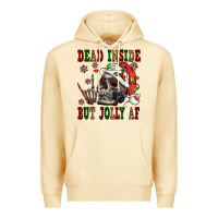 Pina Colada Dead inside but jolly af Premium Hoodie - NancyCooperArtShop