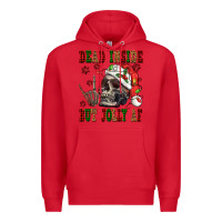 Red Dead inside but jolly af Premium Hoodie - NancyCooperArtShop