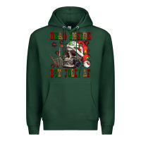 Sports Green Dead inside but jolly af Premium Hoodie - NancyCooperArtShop