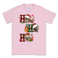 Bubblegum Pink ho ho ho skull Classic Tee - FaDigitalArtStudio