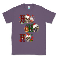 Lavender ho ho ho skull Classic Tee - FaDigitalArtStudio