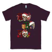 Plum ho ho ho skull Classic Tee - FaDigitalArtStudio
