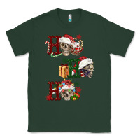 Sports Green ho ho ho skull Classic Tee - FaDigitalArtStudio
