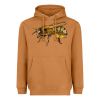 Meerkat Bee Side Heavyweight Hoodie - LillyAllenDesigns