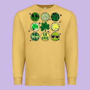 St Patrick's Day Premium Sweatshirt Designed By Maliassmallbusiness