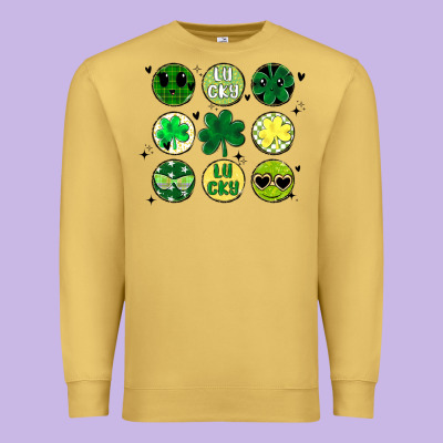 St Patrick's Day Premium Sweatshirt Designed By Maliassmallbusiness