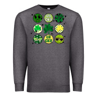 Charcoal Heather st patrick's day Premium Sweatshirt - MaliasSmallBusiness
