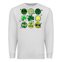 Dove Grey st patrick's day Premium Sweatshirt - MaliasSmallBusiness