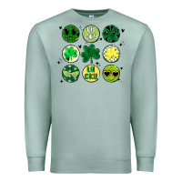 Seafoam st patrick's day Premium Sweatshirt - MaliasSmallBusiness