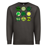 Smoke st patrick's day Premium Sweatshirt - MaliasSmallBusiness