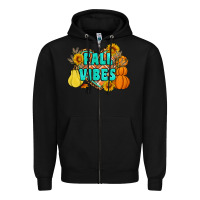 Black fall vibes Zipper Hoodie - Artiststas