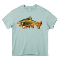 Arona leaping brook trout Heavy Core Tee - LillyAllenDesigns