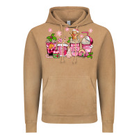 Vintage Camel pink christmas coffee cups Vintage Hoodie - Zillion Design Studio