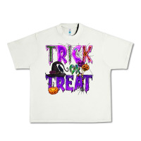 Pistachio Trick or Treat Urban Heavy Tee - texasbilliewilder