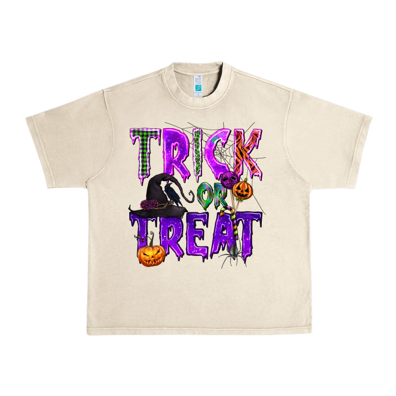 Trick Or Treat Urban Heavy Tee by texasbilliewilder | Teevron