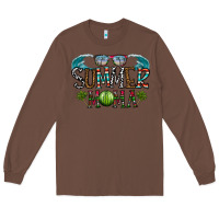 Chestnut summer mama Long Sleeve Tee - CowhideDigitalArt