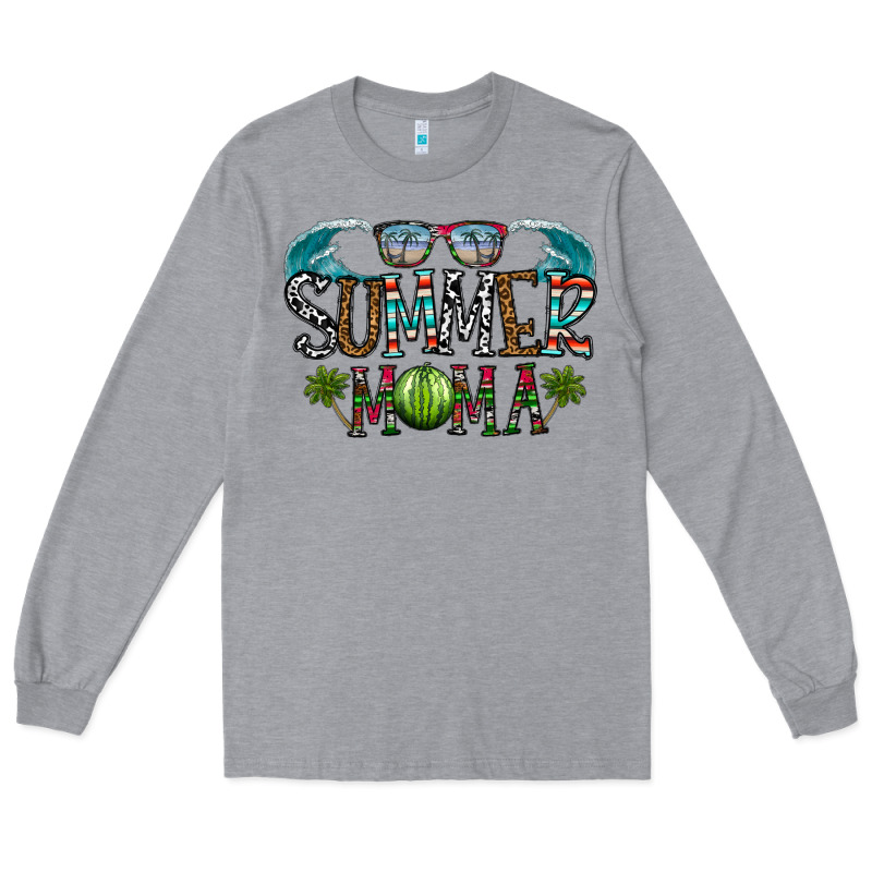 Summer Mama Long Sleeve Tee by CowhideDigitalArt | Teevron