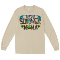 Mushroom summer mama Long Sleeve Tee - CowhideDigitalArt