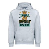 Heather Grey world's best uncle ever Urban Hoodie - Jasminsmagicworld