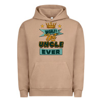 Pigment Burro world's best uncle ever Urban Hoodie - Jasminsmagicworld
