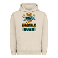 Pigment French Oak world's best uncle ever Urban Hoodie - Jasminsmagicworld