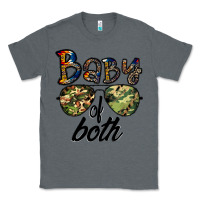 Charcoal Heather baby of both Classic Tee - CowhideDigitalArt