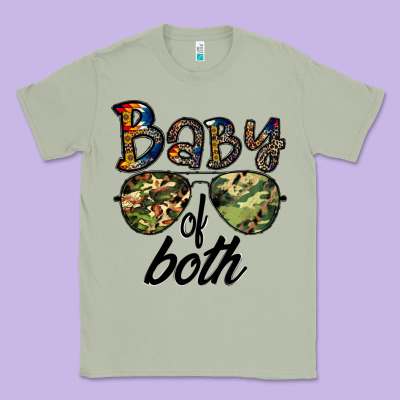 Baby Of Both Classic Tee Designed By Cowhidedigitalart